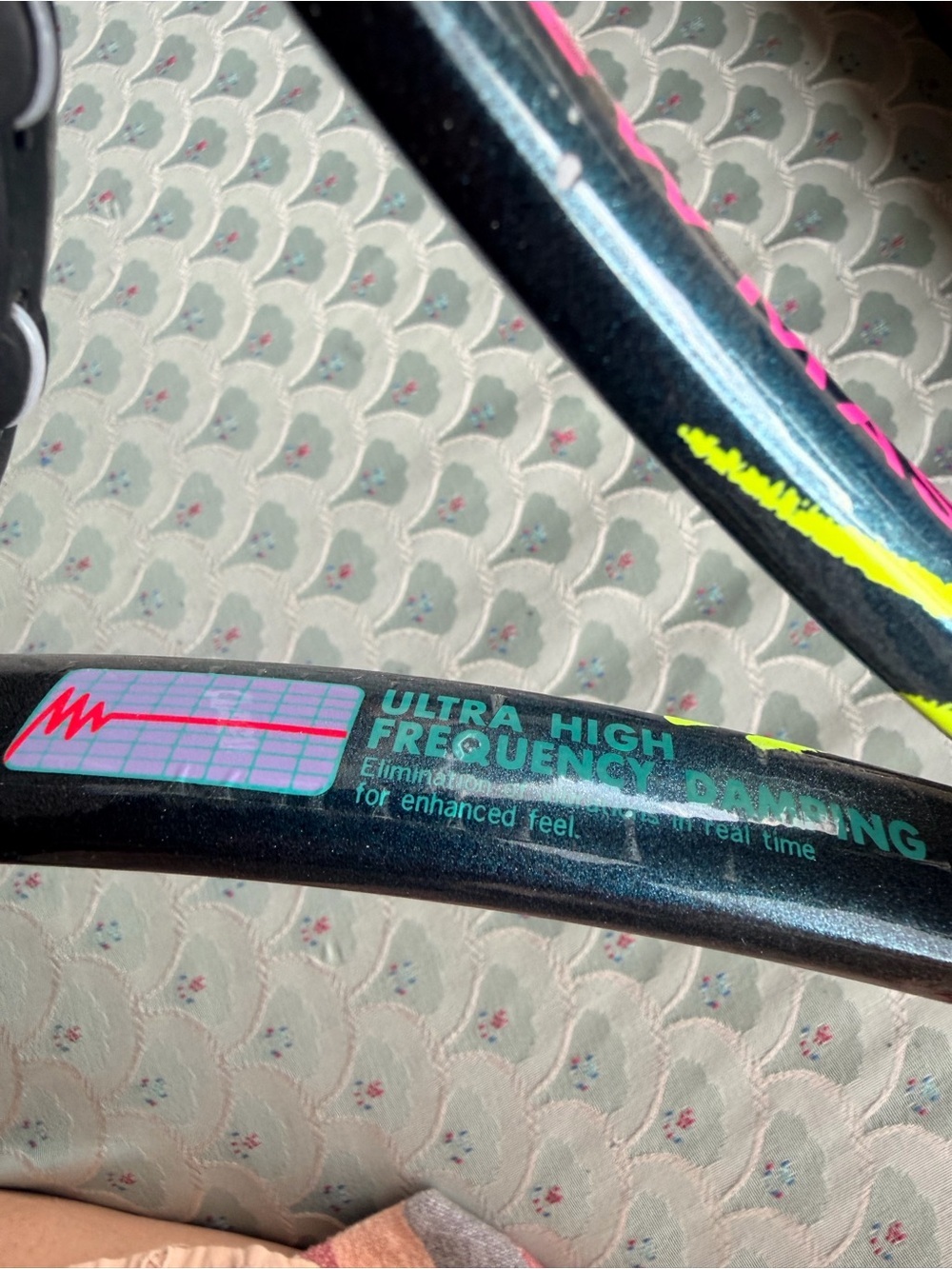 Wagner Black Tennis Racket graphite racket - Picture 4 of 9
